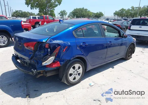 2018 Kia Forte Lx from USA, damaged, VIN 3KPFK4A7XJE200514